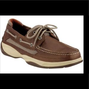 Sperry Top-Sider Lanyard 2 eye Dk Brown boat shoes